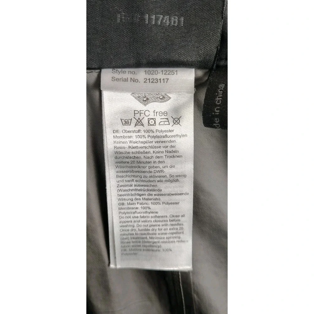 Mammut Base Jump Advanced Wenaha Pants Mens Large 34X32 Gore-Tex Black Hiking
